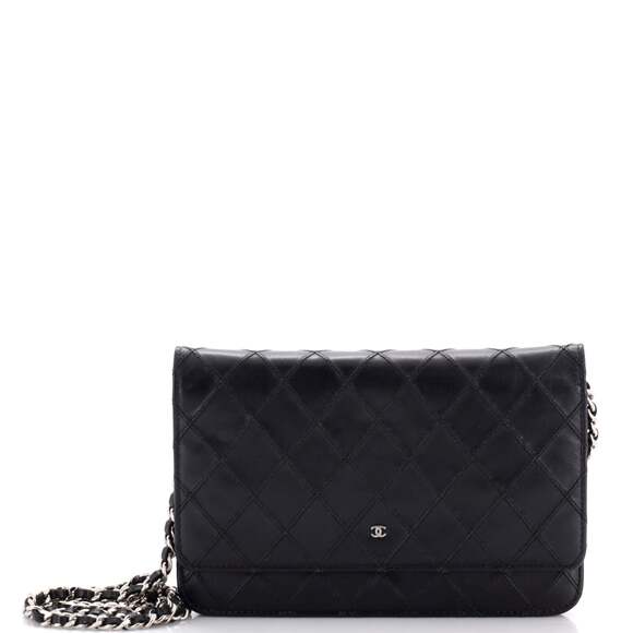 Chanel Diamond Stitch Wallet On Chain #152522C19B - Picture 2 of 9